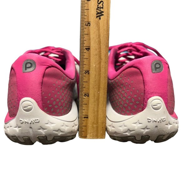 Brooks PureFlow 5 Pink/Black/Gray Running Sneaker Shoes Womens Size 8 Casual - Picture 12 of 16